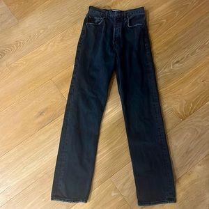 Agolde 90’s pinch black jeans - size 25